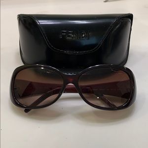 Fendi brown sunglasses